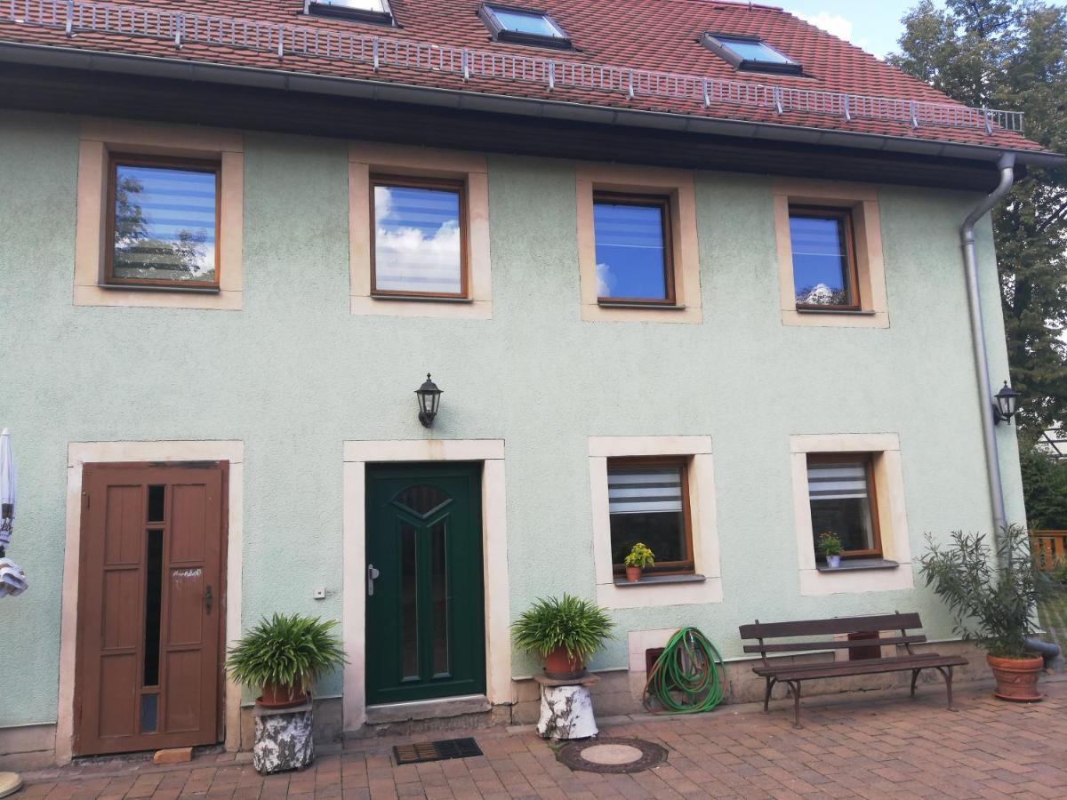 Ferienhaus -Am Alten Dorfplatz- Dresde Exterior foto